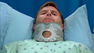 “This Is Spinal Tap” may not be the best choice of hospital entertainment to show Derek on Beyond the Gates | Image: CBS